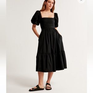 Abercrombie & Fitch Emerson Midi Dress